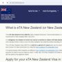 FOR USA AND AFRICAN CITIZENS - NEW ZEALAND New Zealand Government ETA Visa - NZeTA Visitor Visa Online Application - New Zealand Visa Online - Official Government of New Zealand Visa - NZETA