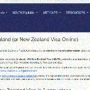 FOR THAILAND CITIZENS - NEW ZEALAND  Immigration of New Zealand for Electronic Travel Authority and Visa for Tourist and Business  - วีซ่ารัฐบาลอย่างเป็นทางการของนิวซีแลนด์ - วีซ่านิวซีแลนด์ออนไลน์ - NZETA