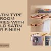 Steel Satin Type Bathroom Accessories | Fab Bath Interiors