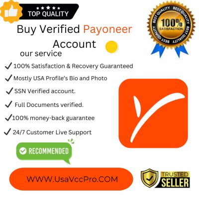 Buy Verified Payoneer Accounts -100% full verified Payoneer Bank  Accounts