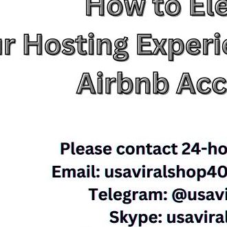 Buy Airbnb account