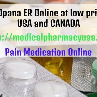 Buy Opana ER Online at low price in USA and CANADA-Medicalpharmacyusa-com