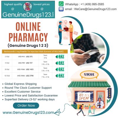 Get Bortezomib Velcade Delivered Discreetly to Your Doorstep

https://www.genuinedrugs123.com/5-Anti-Cancer-Drugs-Generic-Bortezomib-Brand-Velcade.aspx - Know-how the ultimate convenience with our discreet delivery service. Say goodbye to the hassle of public pickups. Enjoy the extra of having your favorite Bortezomib Velcade delivered directly to your doorstep, confirming privacy and convenience. Raise your experience with seamless, confidential deliveries that line up your comfort and satisfaction.