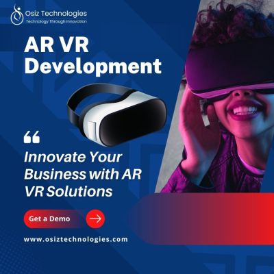 AR and VR development in the business realm has seen significant growth in recent years. These technologies can be used for virtual product demonstrations, employee training, virtual meetings, and conferences, and enhanced customer engagement. They can also help businesses showcase their products and services more engagingly and memorably. 

By investing in AR and VR development, businesses can stay ahead of the curve and provide unique and innovative experiences for their target audience &gt;&gt; https://www.osiztechnologies.com/ar-vr-development-company

#ARVRSolutions #ARVRInnovation #ARVRForBusiness #ARVRApplications #ARVRDevelopment #ARVRBusinessSolutions #ARVRConsulting #Usa #Uk #India