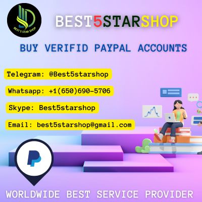 Buy Verified PayPal Accounts
Skype: Best5starshop
Telegram: @Best5starshop
Whatsapp: +1(650)690-5706
Email: best5starshop@gmail.com
https://best5starshop.com/product/buy-verified-paypal-accounts/