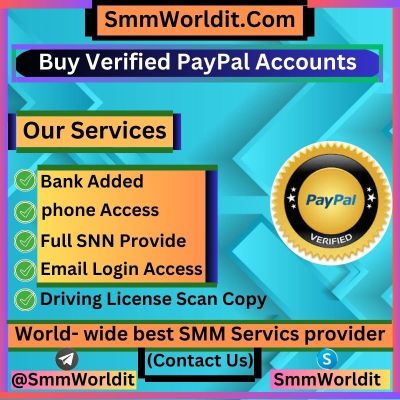 Buy Verified PayPal Accounts
Old PayPal accounts have consistency in transactions and are long-lasting. If you buy old PayPal accounts your transaction will be secured and safe. We sell both new and old PayPal accounts for individuals and businesses. To get old verified PayPal accounts, place an order now.