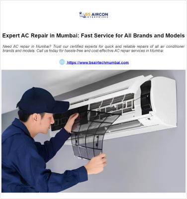 Need AC repair in Mumbai? Trust our certified experts for quick and reliable repairs of all air conditioner brands and models. Call us today for hassle-free and cost-effective AC repair services in Mumbai.