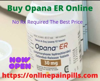 Buy Opana ER Online Overnight Without Prescription At Online Pain Pills