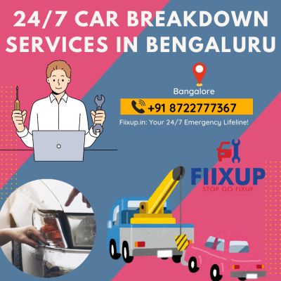 Car breakdowns may occur even at the worst possible times whether you are on your daily office commute or traveling during the midnight hours. Getting a reliable service like Fiixup guarantees that the car owners never left themselves as stranded. We address every type of problem and try to resolve it immediately whether you have a few minor issues like flat tires or major mechanical failures.

If you're ever in need of emergency car breakdown assistance in Bengaluru, don’t hesitate to reach out to Fiixup. We’re available around the clock, 365 days a year, to ensure that you’re never left stranded.
Contact Fiixup today!
Phone: 8722777367
Address: 1st Cross, Thambu Chetty Palya Main Rd, Sunshine Layout, Bengaluru, Karnataka 560036
Website: https://fiixup.in/Break-Down-Service/