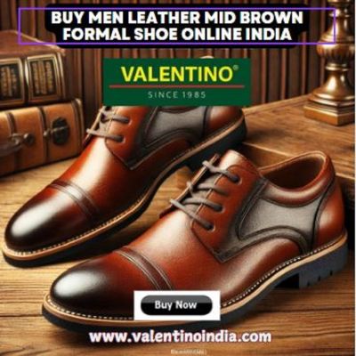 Explore a premium collection of Men's Leather Mid Brown Formal Shoes, perfect for elevating your style for both professional and formal occasions. Crafted from high-quality leather, these shoes offer exceptional comfort, durability, and timeless elegance.