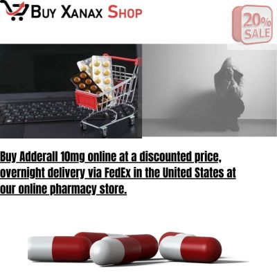 Buy Adderall 10mg online at a discounted price, overnight delivery via FedEx in the United States at our online pharmacy store.